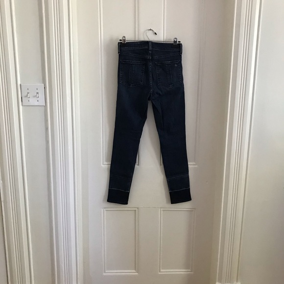 Rag and Bone high rise ankle skinnies - Picture 2 of 3